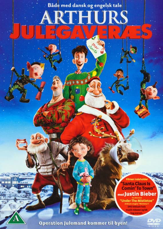 Arthurs Julegaveræs / Arthurs Christmas - DVD - Film