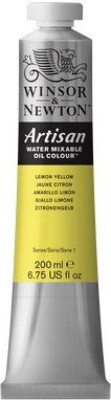 Billede af Winsor & Newton - Oliemaling - Artisan - Lemon Yellow 200 Ml