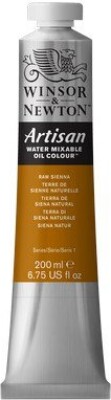 Billede af Winsor & Newton - Artisan Oliemaling - Raw Sienna 200 Ml