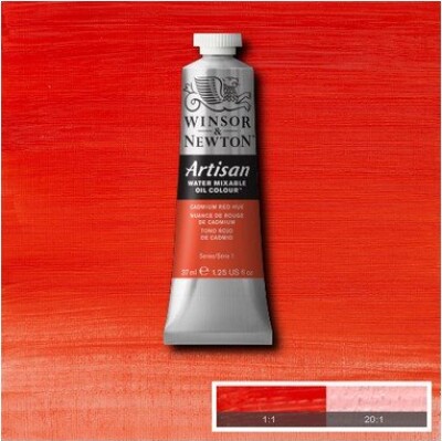 Winsor & Newton - Artisan Oliemaling - Cadmium Red Hue 37 Ml