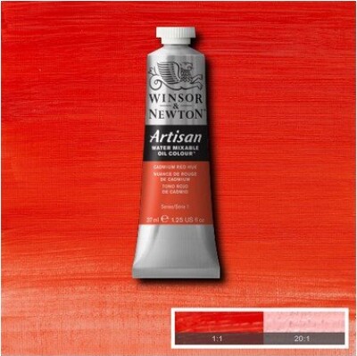 Billede af Winsor & Newton - Artisan Oliemaling - Cadmium Red Hue 37 Ml