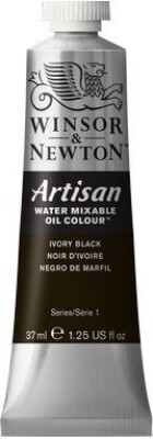 Winsor & Newton - Artisan Oliemaling - Ivory Black 37 Ml