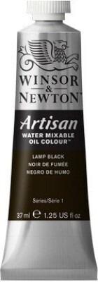 Winsor & Newton - Artisan Oliemaling - Lamp Black 37 Ml