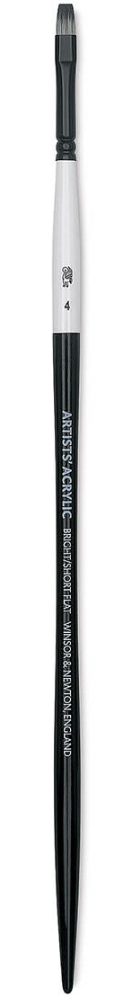 Winsor & Newton - Pensel Til Akrylmaling - Artist Lang Rund - No. 4