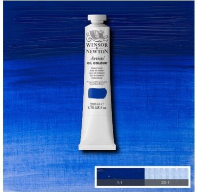 Billede af Winsor & Newton - Oliemaling - Artists - Cobalt Blue 200 Ml