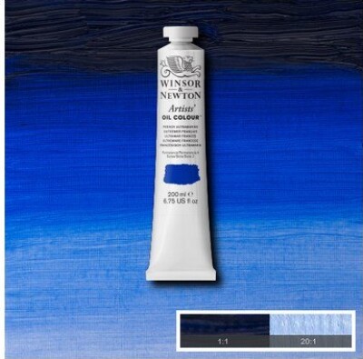 Winsor & Newton - Oliemaling - Ultramarine 200 Ml