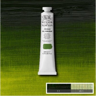 Billede af Winsor & Newton - Oliemaling - Artists - Sap Green 200 Ml