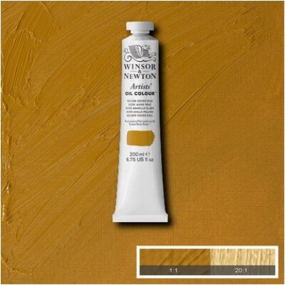 Billede af Winsor & Newton - Oliemaling - Artists - Yellow Ochre Pale 200 Ml