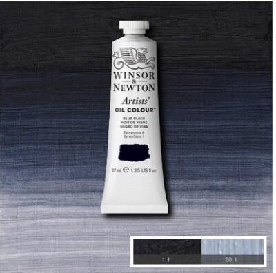 Winsor & Newton - Oliemaling - Artists - Blue Black 37 Ml