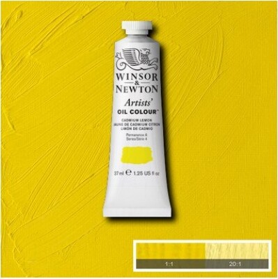 Winsor & Newton - Oliemaling - Artists - Cadmium Lemon 37 Ml
