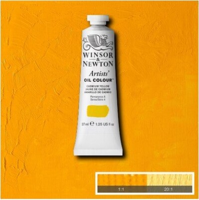 Winsor & Newton - Oliemaling - Artists - Cadmium Yellow 37 Ml