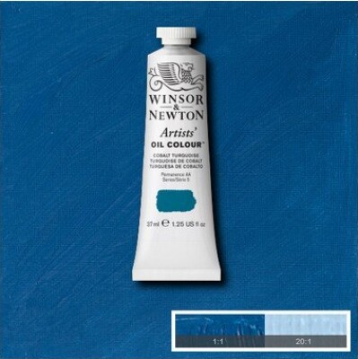 Winsor & Newton - Oliemaling - Artists - Cobalt Turquoise 37 Ml