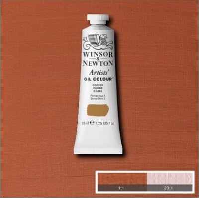 Se Winsor & Newton - Oliemaling - Artists - Copper 37 Ml hos Gucca.dk