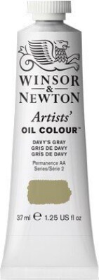 Winsor & Newton - Oliemaling - Artists - Davys Grey 37 Ml