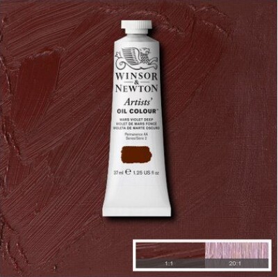 Se Winsor & Newton - Oliemaling - Artists - Mars Violet Deep 37 Ml hos Gucca.dk