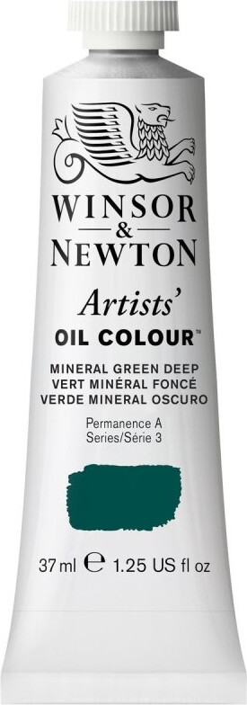 Winsor & Newton - Oliemaling - Artists - Mineral Green Deep 37 Ml