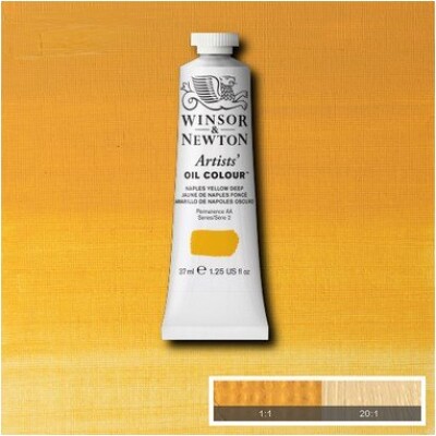 Se Winsor & Newton - Oliemaling - Artists - Naples Yellow Deep 37 Ml hos Gucca.dk