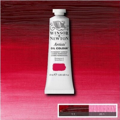 Se Winsor & Newton - Oliemaling - Artists - Permanent Carmine 37 Ml hos Gucca.dk