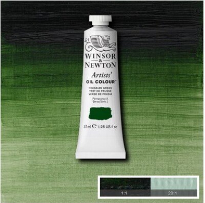 Billede af Winsor & Newton - Oliemaling - Artists - Prussian Green 37 Ml