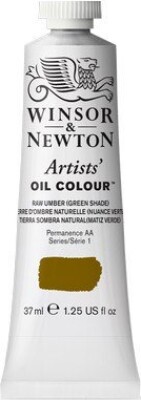 Winsor & Newton - Oliemaling - Artists - Raw Umber - Green Shade 37 Ml