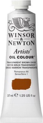 Winsor & Newton - Oliemaling - Transparent Brown Oxide 37 Ml