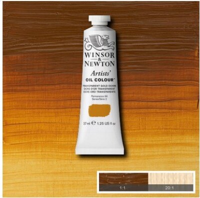 Se Winsor & Newton - Oliemaling - Transparent Gold Ochre 37 Ml hos Gucca.dk