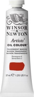 Winsor & Newton - Oliemaling - Artists - Transparent Maroon 37 Ml