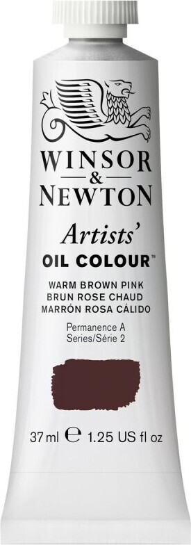 Winsor & Newton - Oliemaling - Artists - Warm Brown Pink 37 Ml billede