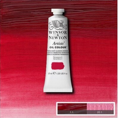 Winsor & Newton - Oliemaling - Artists - Permanent Alizarin Crimson 37 Ml