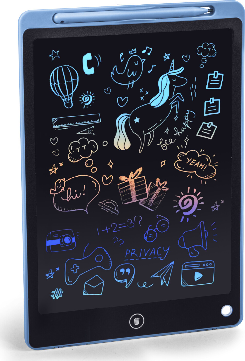 Lcd Tegne Og Skrive Tablet - 26x18cm - Artkids