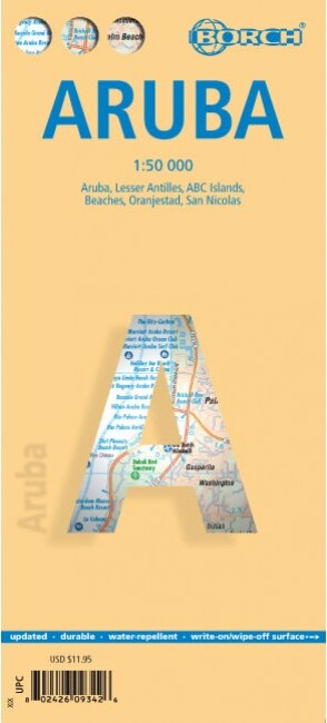 Aruba - Borch Maps  - English book
