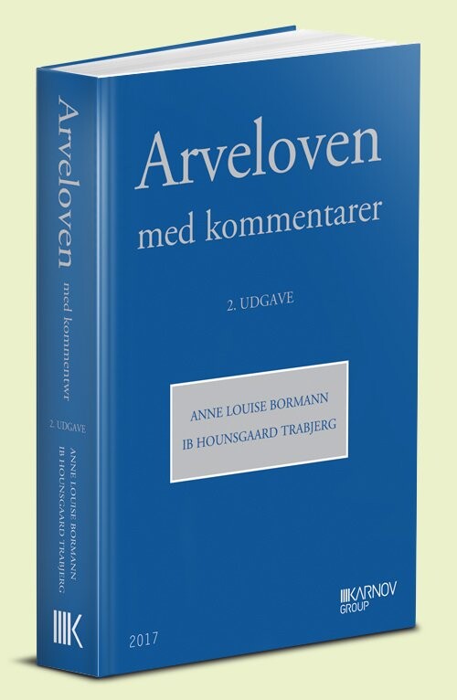 Arveloven Med Kommentarer - Ib Hounsgaard Trabjerg - Bog