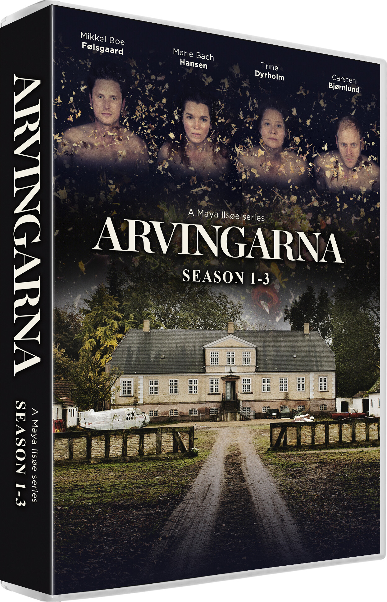 Arvingerne Komplet Boks - Sæson 1-2-3 - DVD - Tv-serie