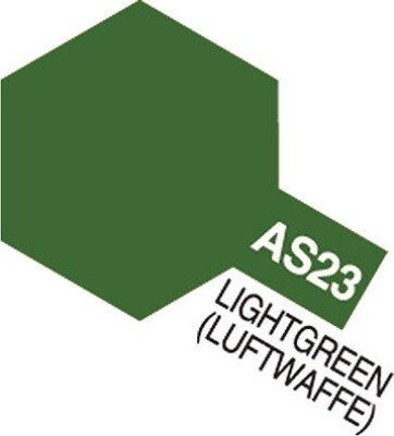 Tamiya - Aircraft Spray Maling - As-23 Light Green Luftwaffe - 86523