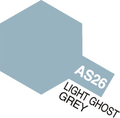 Tamiya - Aircraft Spray Maling - As-26 Light Ghost Grey - 86526