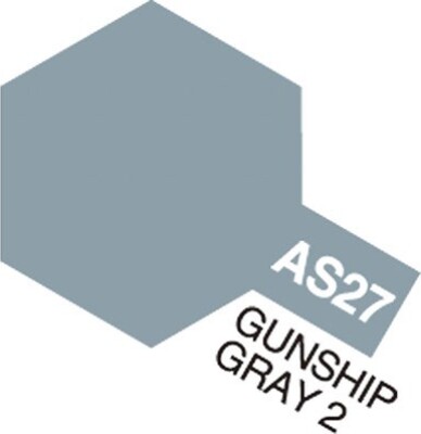 Tamiya - Aircraft Spray Maling - As-27 Gunship Gray 2 - 86527