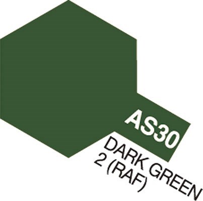 Tamiya - Aircraft Spray Maling - As-30 Dark Green 2 Raf - 86530