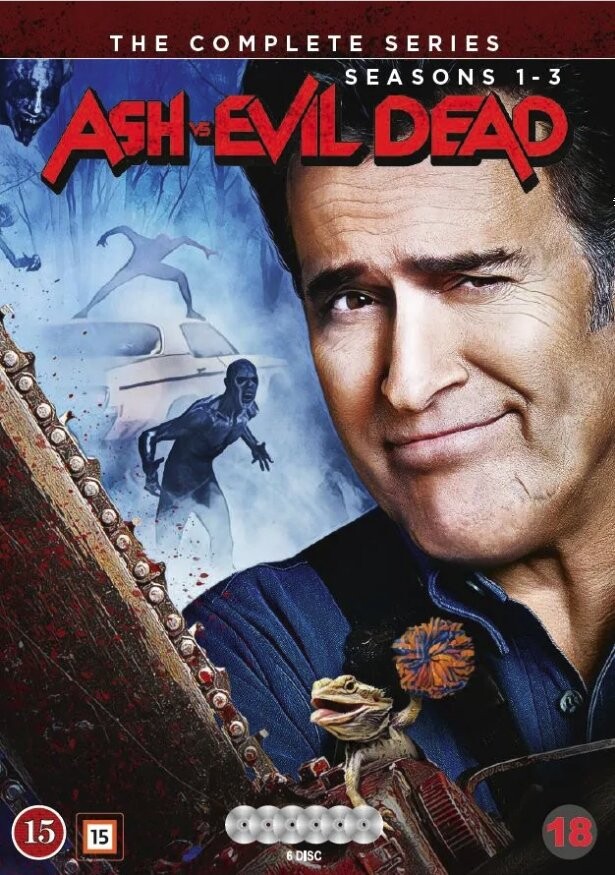 Ash Vs Evil Dead - Sæson 1-3 - DVD - Tv-serie