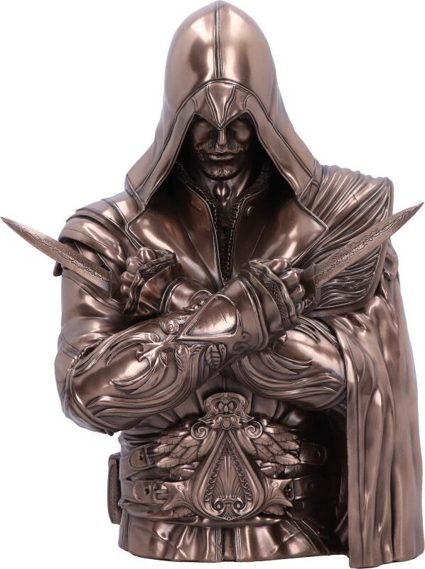 Assassin's Creed - Ezio Buste - Bronze - Nemesis Now - 30 Cm