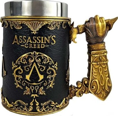 Assassin's Creed Tankard - Through The Ages - Black & Gold - Krus