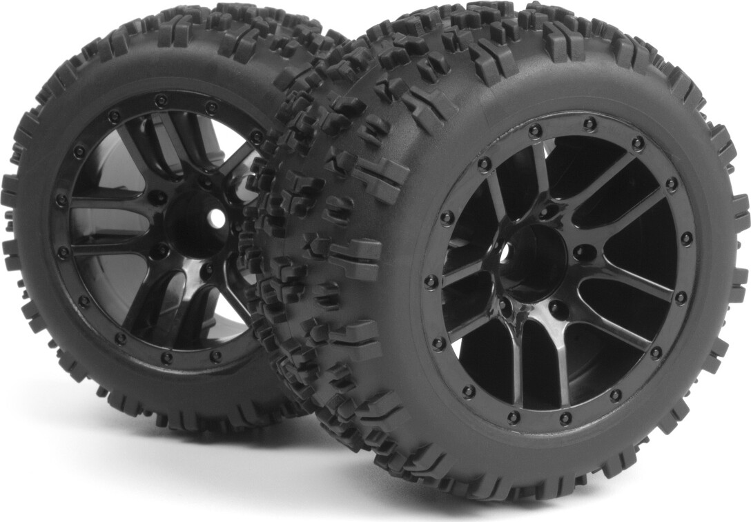 Assembled Wheel & Tyre (2pcs) - Mv150535 - Maverick Rc