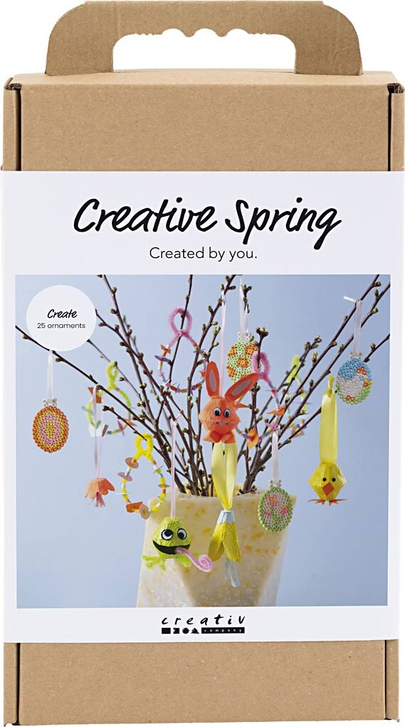 DIY Mix Kreativt Forår, ass. farver, 1 pk.