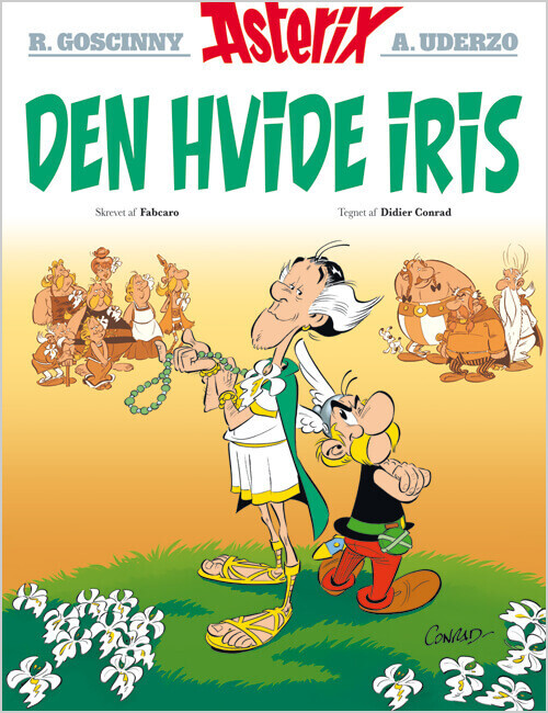 Billede af Asterix 40 - Den Hvide Iris - Hardcover - Fabcaro - Tegneserie hos Gucca.dk