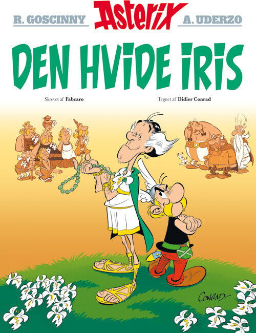 Asterix 40 - Den Hvide Iris - Hardcover - Fabcaro - Bog