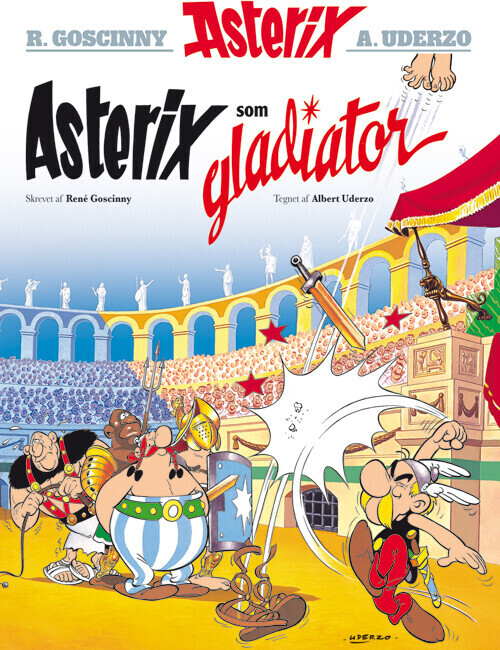 Asterix 4: Asterix Som Gladiator - René Goscinny - Bog