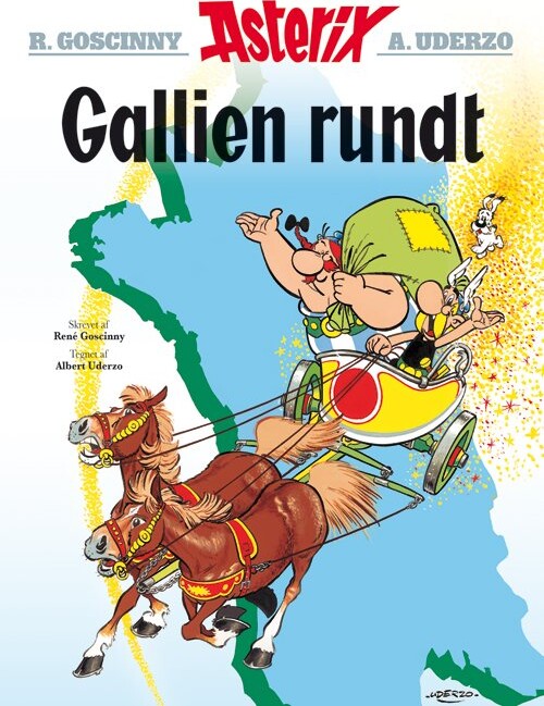 Billede af Asterix 5 - René Goscinny - Tegneserie hos Gucca.dk