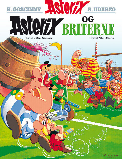 Asterix 8: Asterix Og Briterne - René Goscinny - Bog