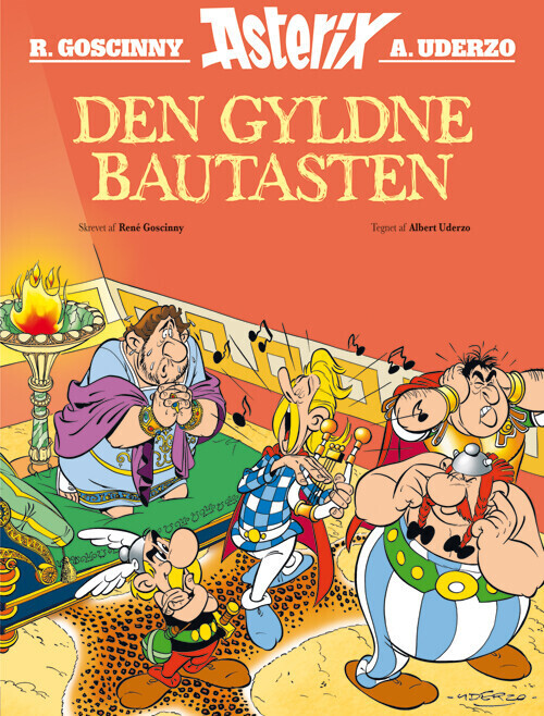 Asterix: Den Gyldne Bautasten - René Goscinny - Bog