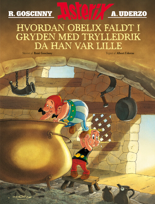 Billede af Asterix: Hvordan Obelix Faldt I Gryden Med Trylledrik Da Han Var Lille - René Goscinny - Tegneserie hos Gucca.dk