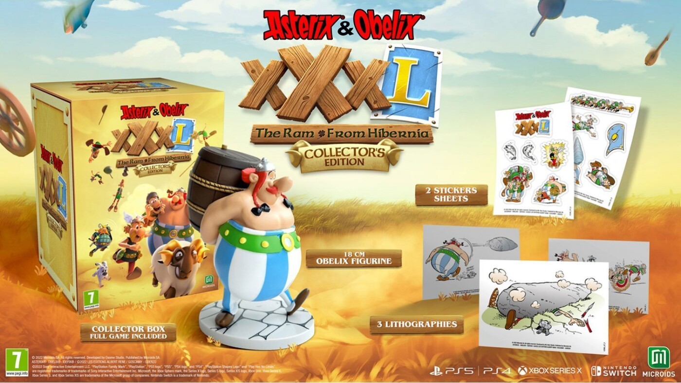 Billede af Asterix & Obelix Xxxl - The Ram From Hibernia (collectors Edition) - Nintendo Switch